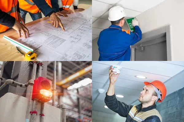 Our emergency lighting installation process