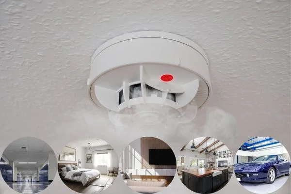 Where should smoke alarms be installed